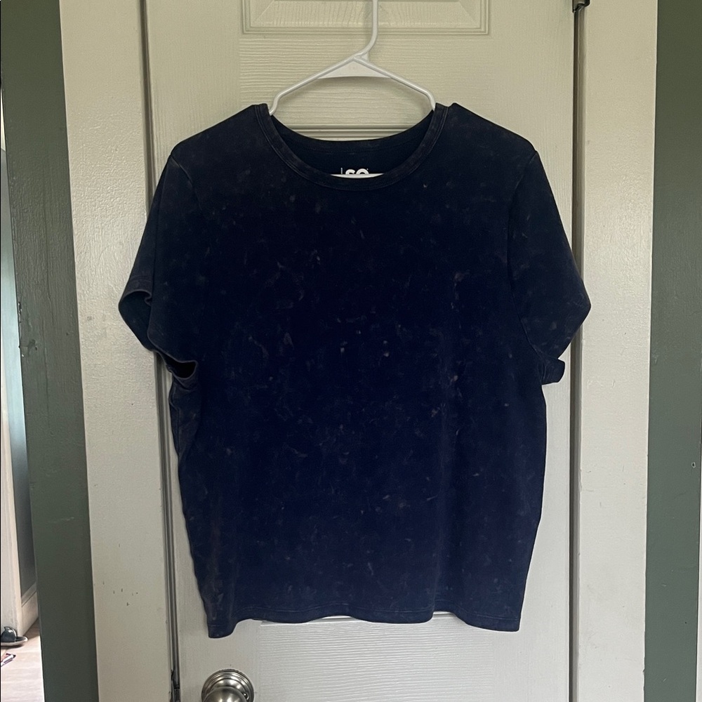 SO Navy Short Sleeve Crewneck Tee